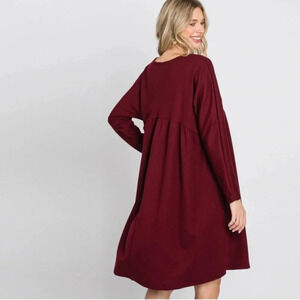 Love Kuza Babydoll Empire Waist Dress